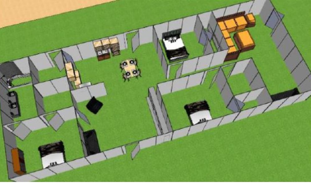 Mobile Modular Shoot House (MMSH) Kontek Industries